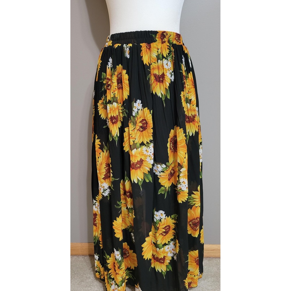 Sunflower Maxi Skirt